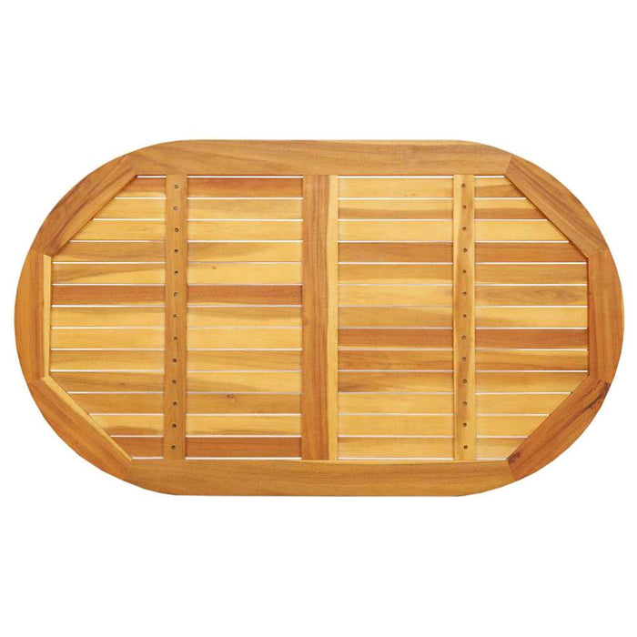 Piano del tavolo Marrone 120 x 70 x 2 cm 4108102