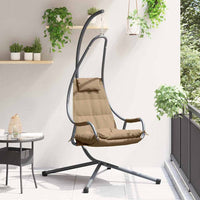 Sedia uovo sospesa Talpa 94 x 107 x 196.5 cm Acciaio 42003853