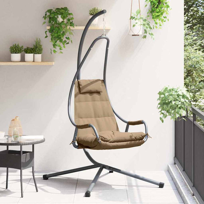 Sedia uovo sospesa Talpa 94 x 107 x 196.5 cm Acciaio 42003853