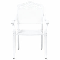 Set di 2 sedie da giardino  in alluminio bianco 42002380