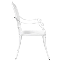 Set di 2 sedie da giardino  in alluminio bianco 42002380