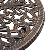 Set Bistro da Giardino 3 pcs Bronzo Alluminio 42002386