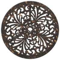 Set Bistro da Giardino 3 pcs Bronzo Alluminio 42002386