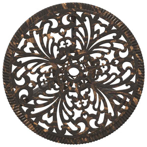 Set Bistro da Giardino 3 pcs Bronzo Alluminio 42002386