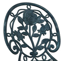 Set Bistro da Giardino 3 pcs Verde Alluminio 42002389