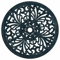 Set Bistro da Giardino 3 pcs Verde Alluminio 42002389