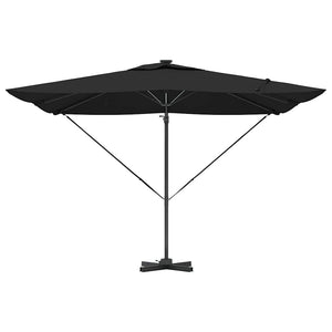 Ombrellone Nero 286 x 285 x 270 cm Alluminio 42003323