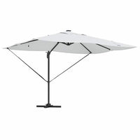 Parasol Roma a braccio Beige e Nero 352 x 251 x 265 cm 42003327