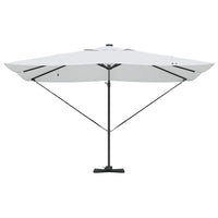 Parasol Roma a braccio Beige e Nero 352 x 251 x 265 cm 42003327
