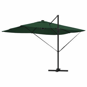 Parasol Roma a braccio Verde e Nero 352 x 251 x 265 cm 42003328