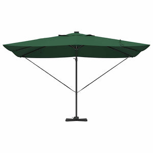Parasol Roma a braccio Verde e Nero 352 x 251 x 265 cm 42003328