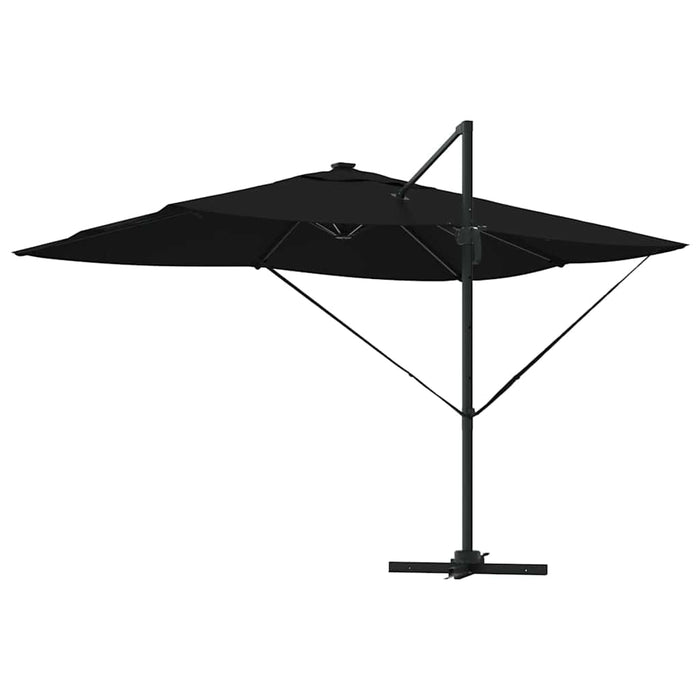 Parasol Roma a braccio Nero e Nero 352 x 251 x 265 cm 42003331