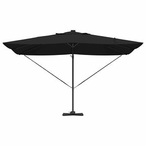 Parasol Roma a braccio Nero e Nero 352 x 251 x 265 cm 42003331