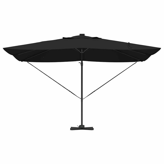 Parasol Roma a braccio Nero e Nero 352 x 251 x 265 cm 42003331