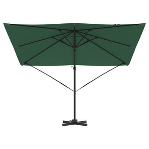 Parasol Roma Verde 286 x 285 x 265 cm Poliestere, Alluminio 42003336