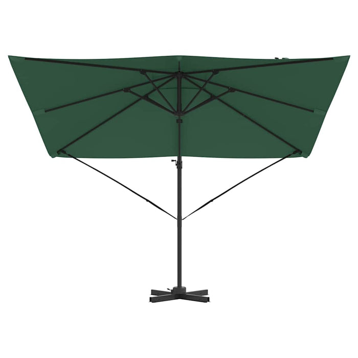 Parasol Roma Verde 286 x 285 x 265 cm Poliestere, Alluminio 42003336