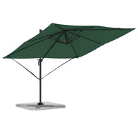 Parasol Roma Verde 286 x 285 x 265 cm Poliestere, Alluminio 42003336