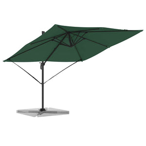 Parasol Roma Verde 286 x 285 x 265 cm Poliestere, Alluminio 42003336