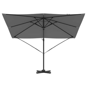 Parasol Roma Antracite 286 x 285 x 265 cm Poliestere, Alluminio 42003337