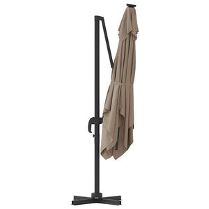 vidaXL Parasol Roma Talpa 286 x 285 x 265 cm Poliestere e Alluminio