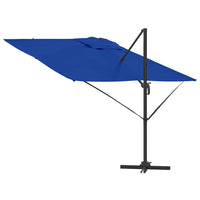 Parasol Roma Blu 286 x 285 x 265 cm Poliestere, Alluminio 42003340