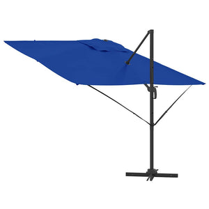 Parasol Roma Blu 286 x 285 x 265 cm Poliestere, Alluminio 42003340