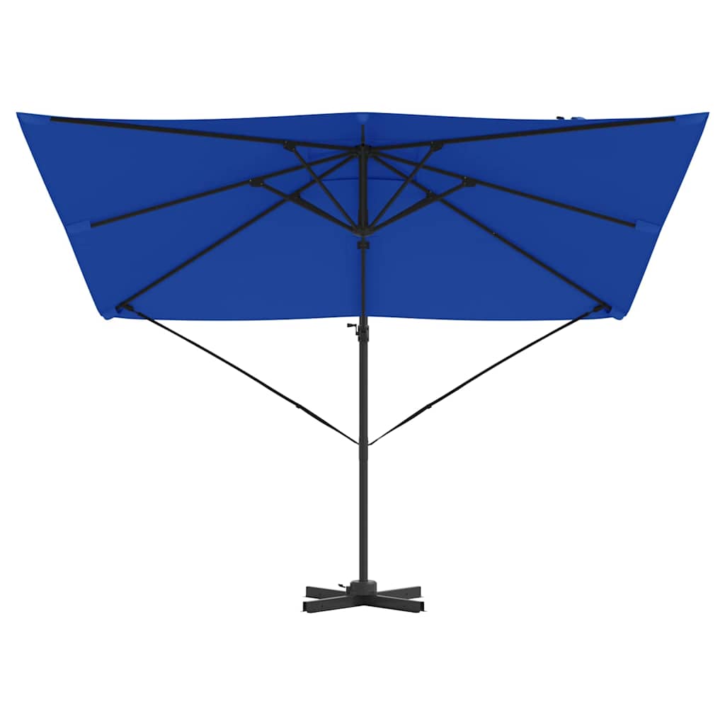 Parasol Roma Blu 286 x 285 x 265 cm Poliestere, Alluminio 42003340