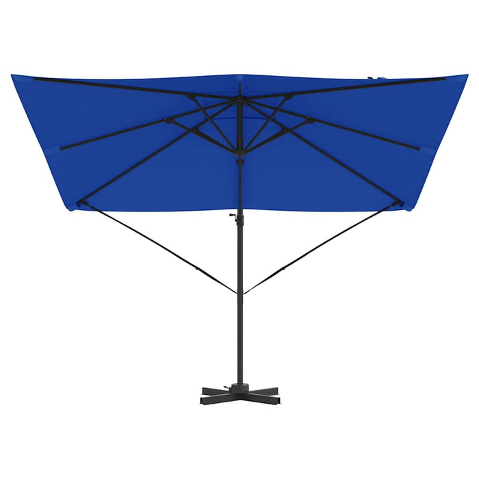 Parasol Roma Blu 286 x 285 x 265 cm Poliestere, Alluminio 42003340