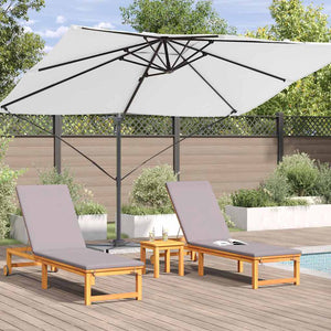 Parasol Cantilever Roma  Sabbia 352x251x260 cm in Alluminio 42003343