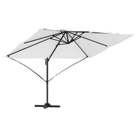 Parasol Cantilever Roma  Sabbia 352x251x260 cm in Alluminio 42003343