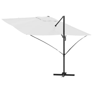 Parasol Cantilever Roma  Sabbia 352x251x260 cm in Alluminio 42003343