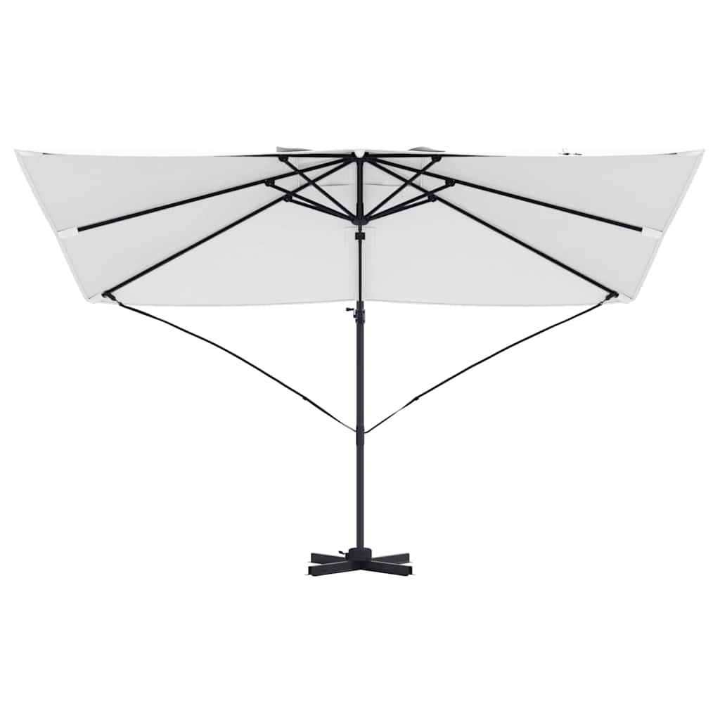 Parasol Cantilever Roma  Sabbia 352x251x260 cm in Alluminio 42003343