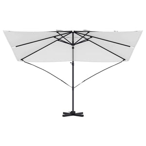 Parasol Cantilever Roma  Sabbia 352x251x260 cm in Alluminio 42003343