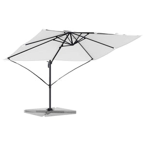 Parasol Cantilever Roma  Sabbia 352x251x260 cm in Alluminio 42003343