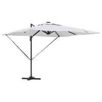 Parasol Roma Beige 286 x 285 x 270 cm Alluminio e Poliestere 42003351