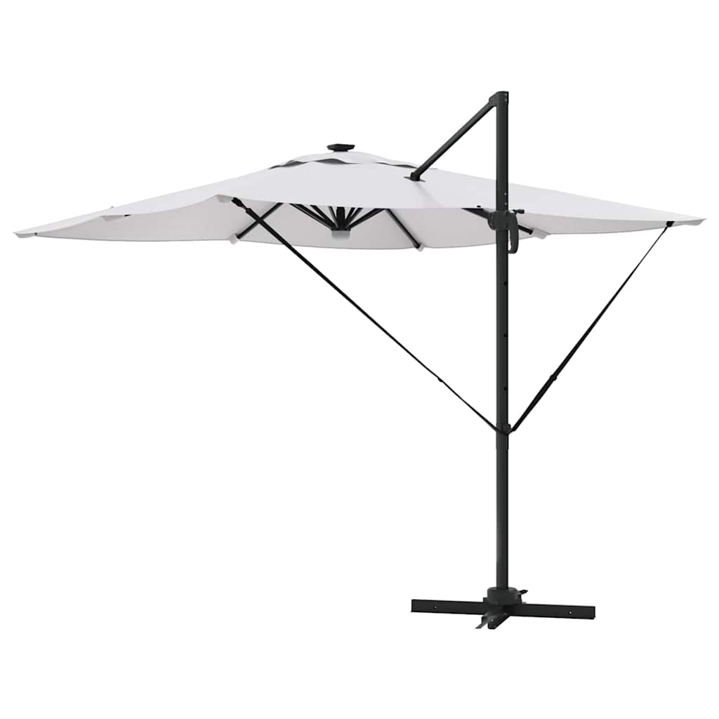 Parasol Roma Beige 286 x 285 x 270 cm Alluminio e Poliestere 42003351