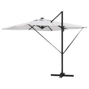Parasol Roma Beige 286 x 285 x 270 cm Alluminio e Poliestere 42003351