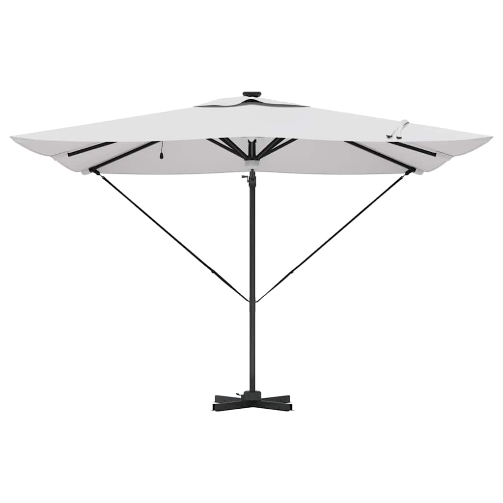 Parasol Roma Beige 286 x 285 x 270 cm Alluminio e Poliestere 42003351