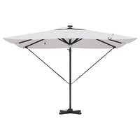 Parasol Roma Beige 286 x 285 x 270 cm Alluminio e Poliestere 42003351