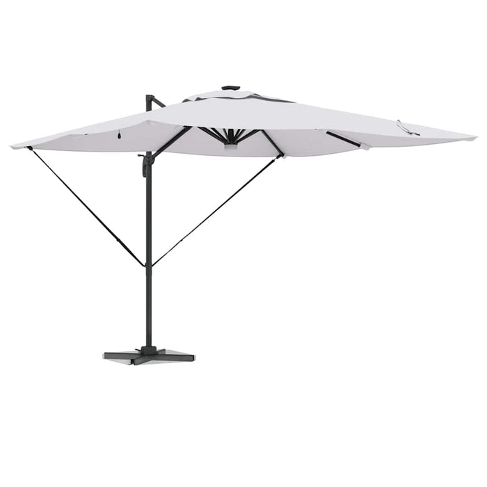Parasol Roma Beige 286 x 285 x 270 cm Alluminio e Poliestere 42003351