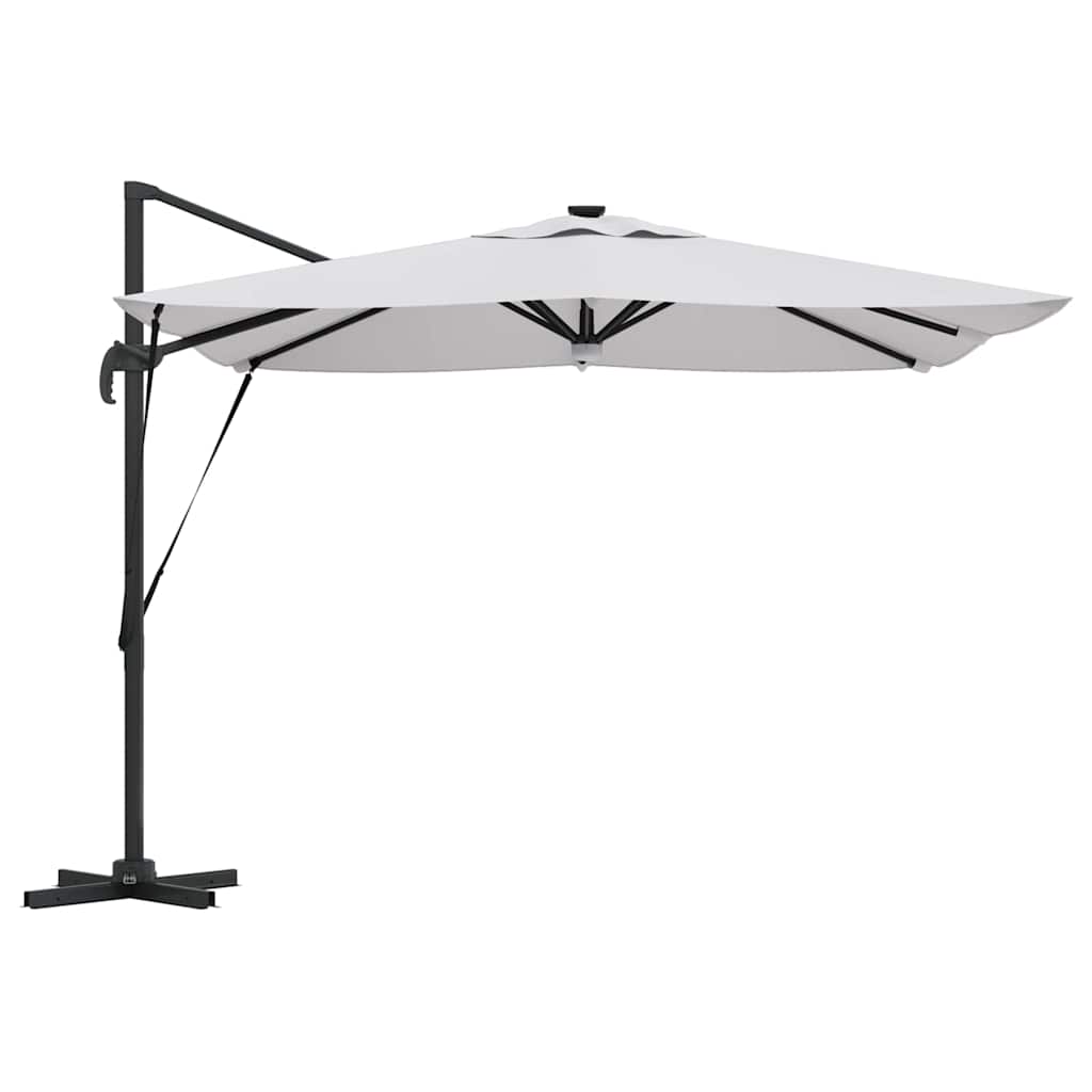 Parasol Roma Beige 286 x 285 x 270 cm Alluminio e Poliestere 42003351