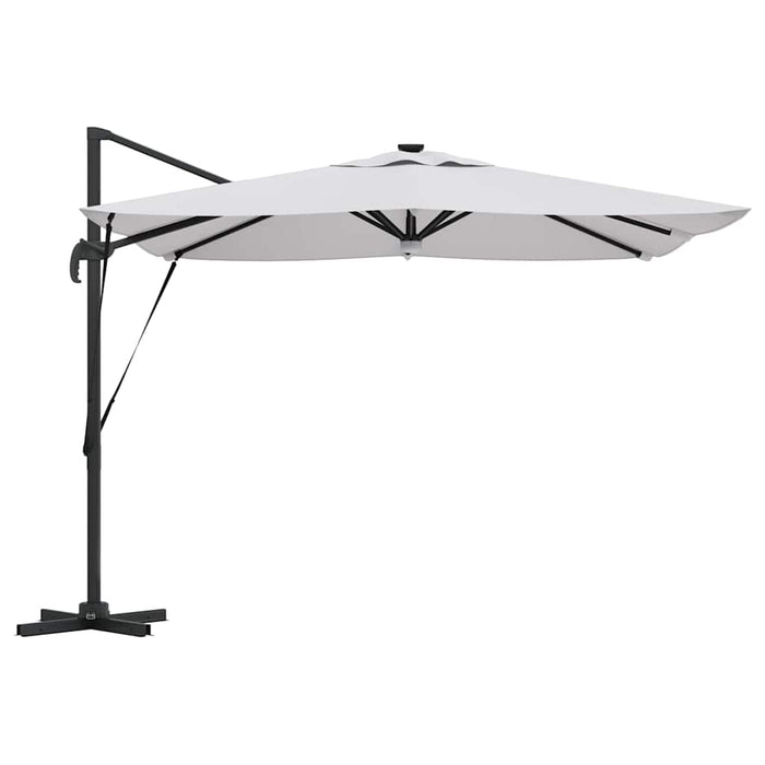 Parasol Roma Beige 286 x 285 x 270 cm Alluminio e Poliestere 42003351