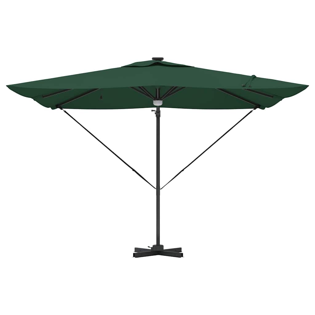 Parasol Roma Verde 286 x 285 x 270 cm Alluminio e Poliestere 42003352