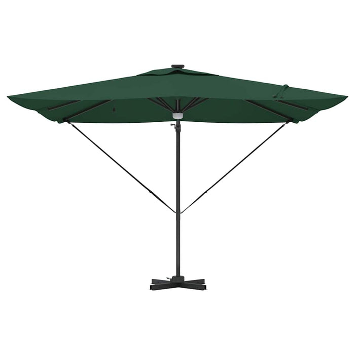 Parasol Roma Verde 286 x 285 x 270 cm Alluminio e Poliestere 42003352