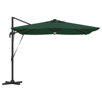 Parasol Roma Verde 286 x 285 x 270 cm Alluminio e Poliestere 42003352