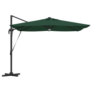 Parasol Roma Verde 286 x 285 x 270 cm Alluminio e Poliestere 42003352