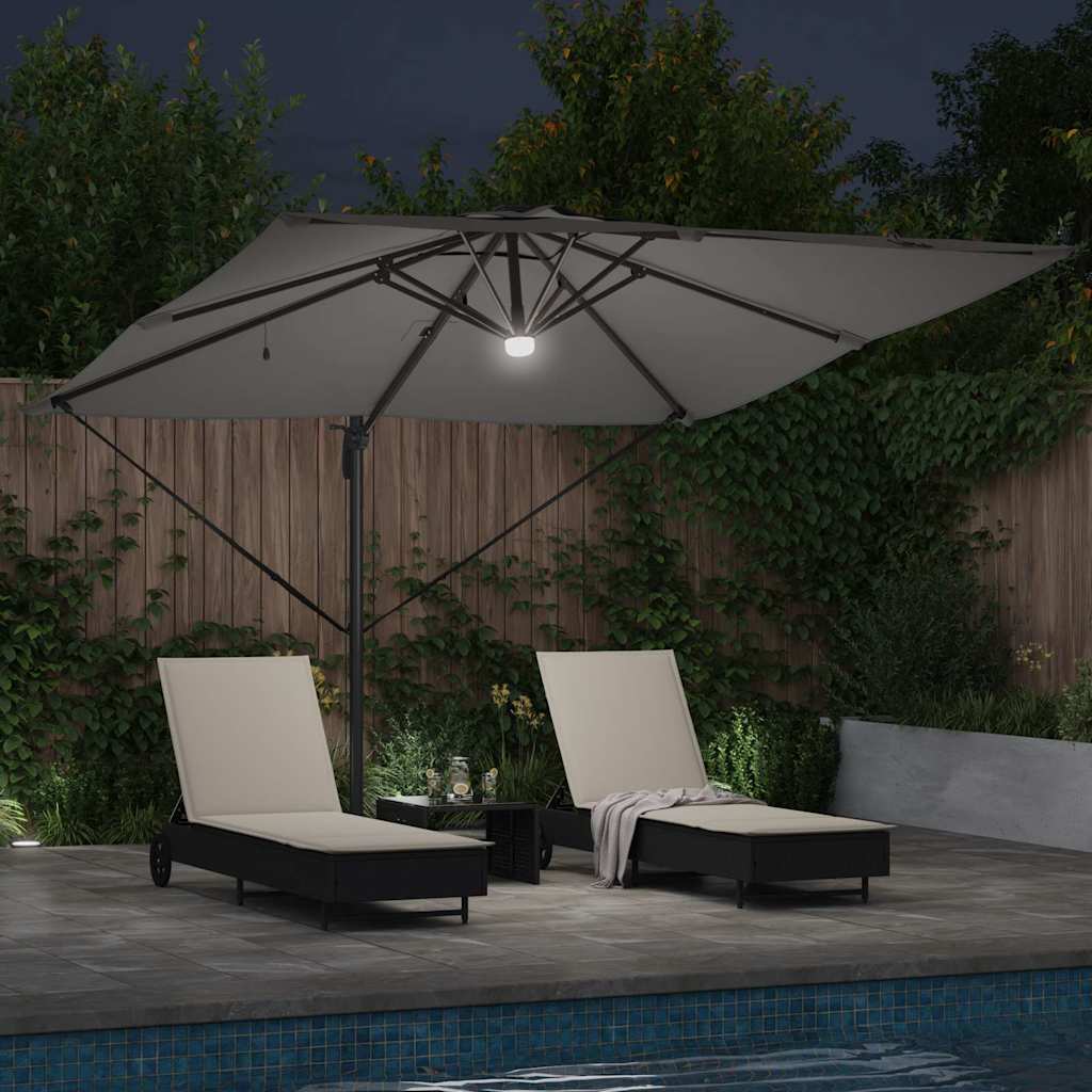 Parasol Roma Antracite 286 x 285 x 270 cm 42003353