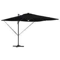 Parasol Roma Nero 286 x 285 x 270 cm Alluminio e Poliestere 42003355