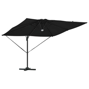 Parasol Roma Nero 286 x 285 x 270 cm Alluminio e Poliestere 42003355