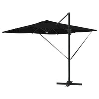 Parasol Roma Nero 286 x 285 x 270 cm Alluminio e Poliestere 42003355